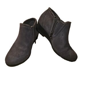 Sporto Suede Ankle Boots Booties